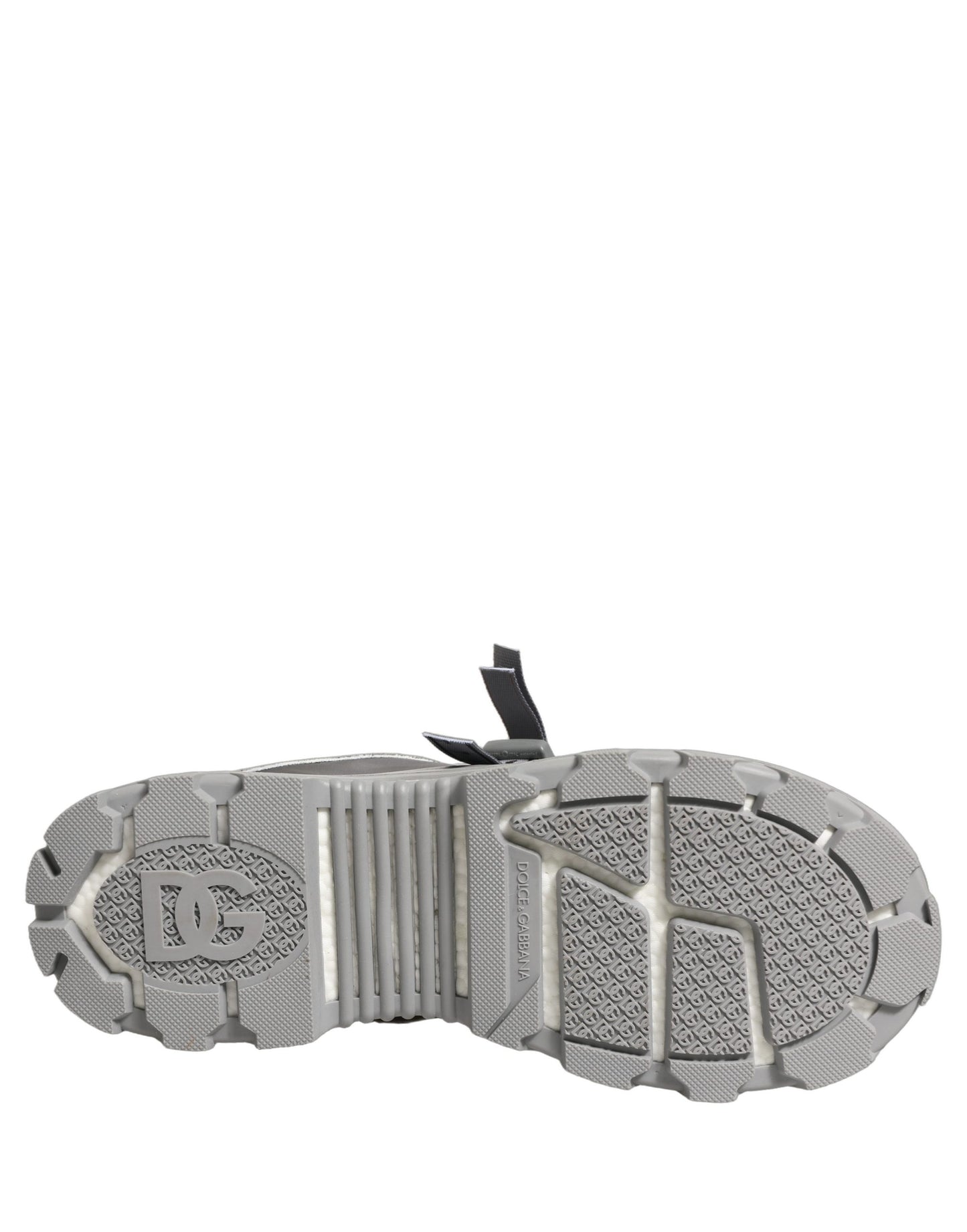 Dolce & Gabbana Gray Airmaster Panelled Low Top Men Sneakers Shoes