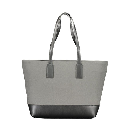 Mario Valentino Nero Poliuretano Women's Shoulder Bag