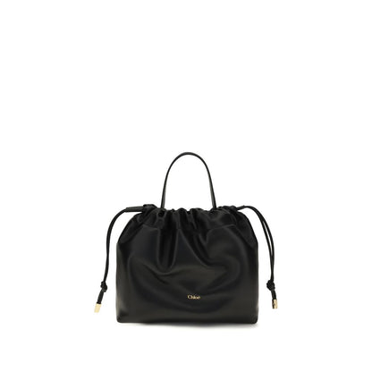Chloé Black Lamb Ovis Aries Shoulder Bag