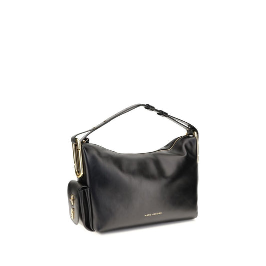 Marc Jacobs Black Calf Leather Bos Taurus Shoulder Bag