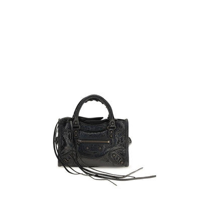 Balenciaga Black Lamb Ovis Aries Handbag