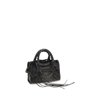 Balenciaga Black Lamb Ovis Aries Handbag