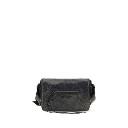 Balenciaga Black Lamb Ovis Aries Shoulder Bag