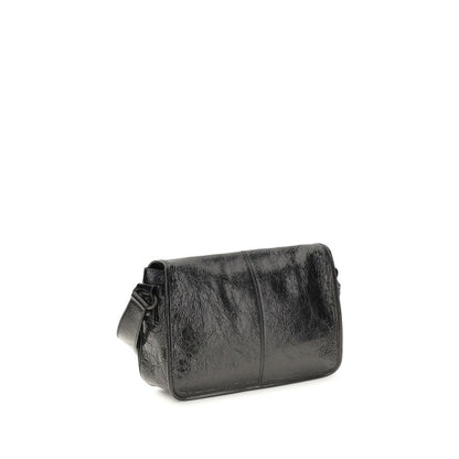 Balenciaga Black Lamb Ovis Aries Shoulder Bag
