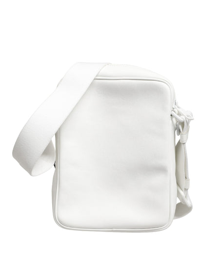 Dolce & Gabbana White Logo Plaque Crossbody Shoulder Borse Men Bag
