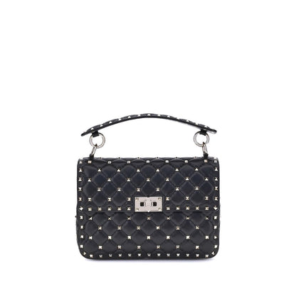 Valentino Garavani Black Lamb Ovis Aries Handbag