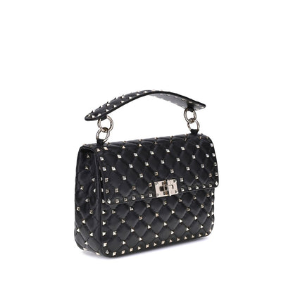 Valentino Garavani Black Lamb Ovis Aries Handbag