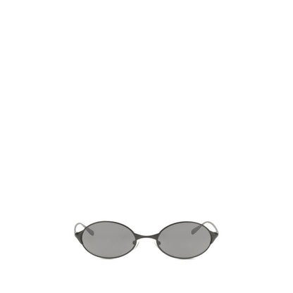 Alexander McQueen Gray Metal Sunglasses