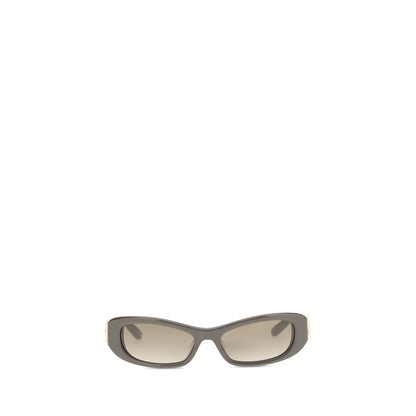 Balenciaga Brown Acetate Sunglasses