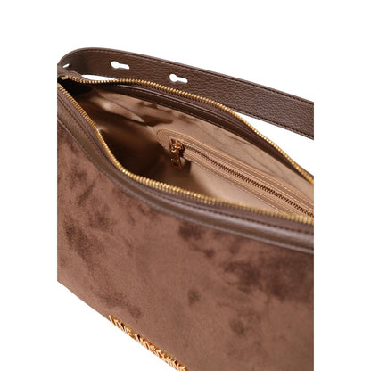 Love Moschino Brown Polyester Handbag