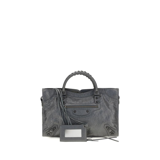 Balenciaga Gray Lamb Ovis Aries Shoulder Bag