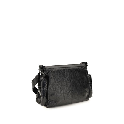 Balenciaga Black Lamb Ovis Aries Shoulder Bag