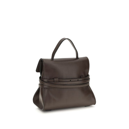 Moschino Brown Goatskin Handbag