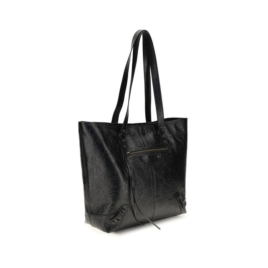 Balenciaga Black Lamb Ovis Aries Shoulder Bag
