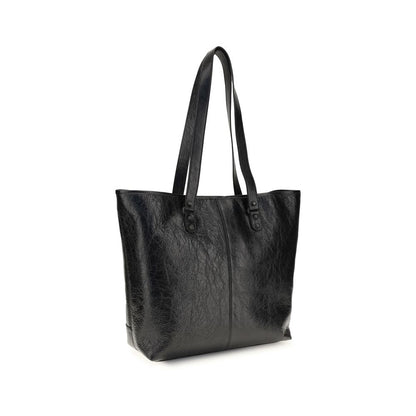 Balenciaga Black Lamb Ovis Aries Shoulder Bag