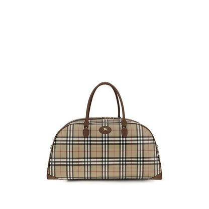Burberry Beige Cotton Luggage And Travel