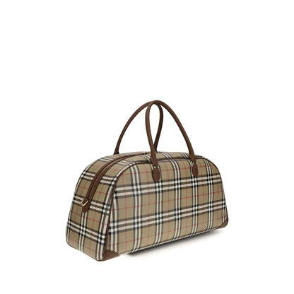 Burberry Beige Cotton Luggage And Travel