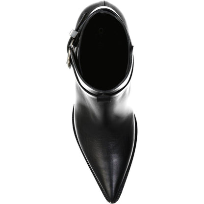 Celine Black Calfskin High Heel Boots