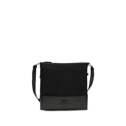 Maison Margiela Black Calf Leather Bos Taurus Shoulder Bag