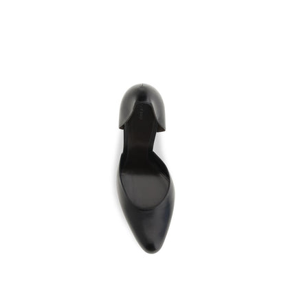 The Row Black Lamb Ovis Aries High Heel Pumps