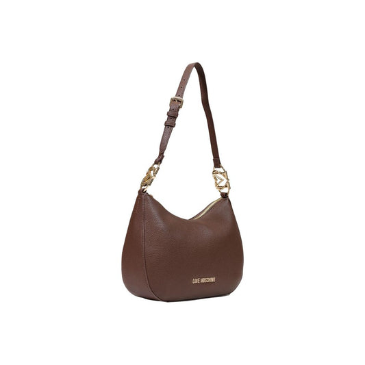 Love Moschino Brown Polyethylene Handbag