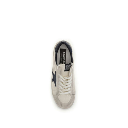 Golden Goose Beige Calf Leather Bos Taurus Athletic Sneakers