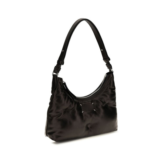 Maison Margiela Black Lamb Ovis Aries Shoulder Bag