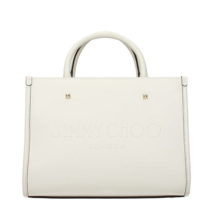 Jimmy Choo White Leather Handbag