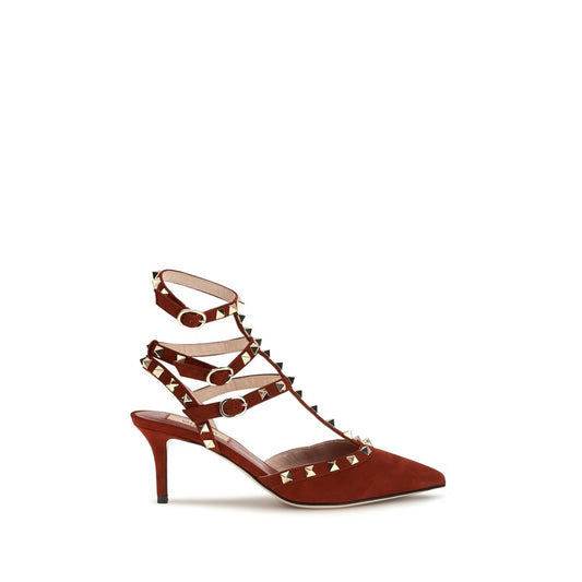 Valentino Garavani Red Goatskin High Heel Pumps