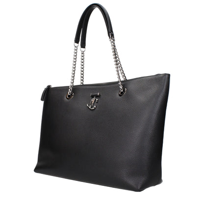 Jimmy Choo Black Leather Shoulder Bag