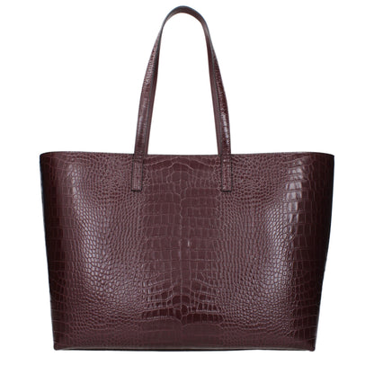 Jimmy Choo Red Leather Shoulder Bag