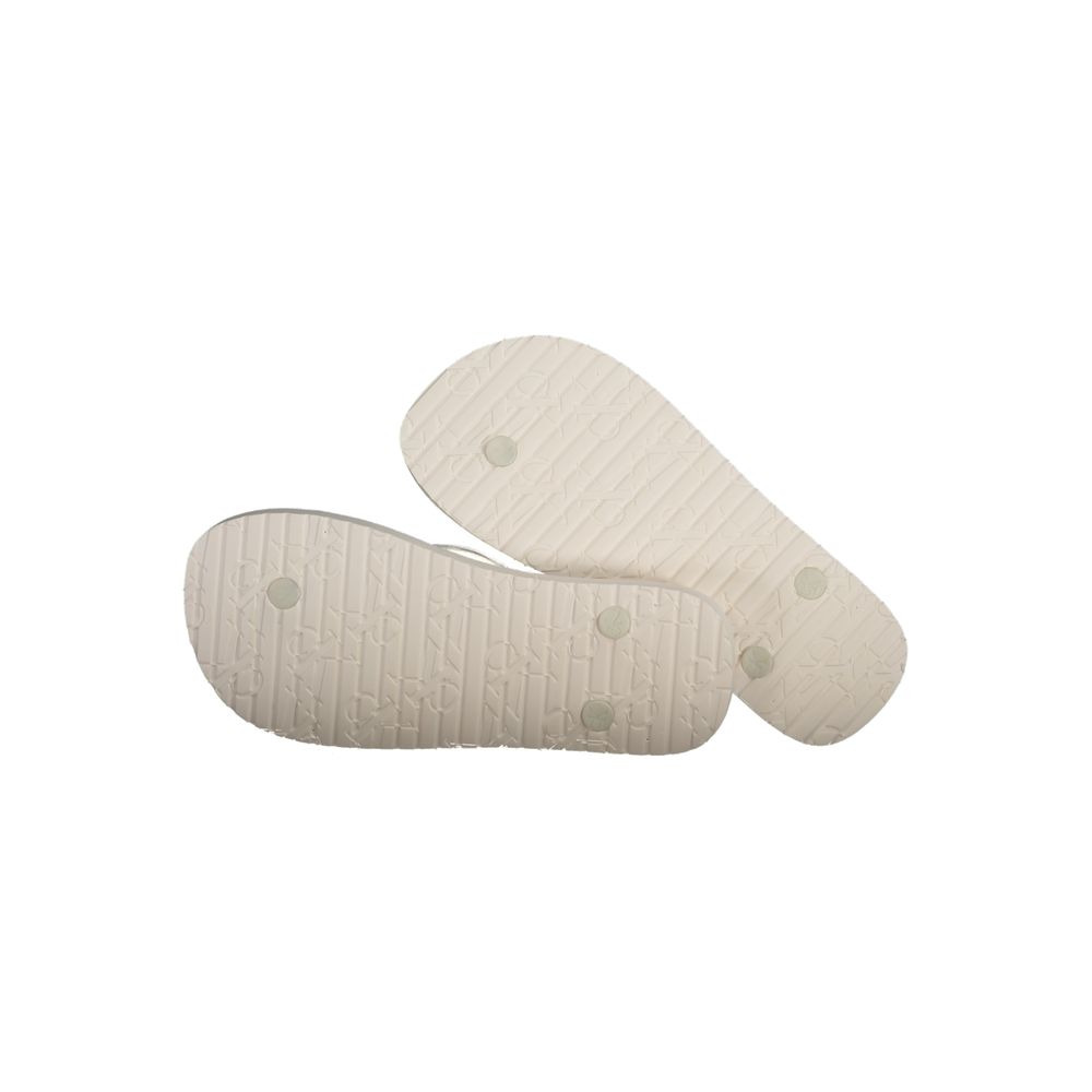 Calvin Klein White Polyurethane Women's Sandal