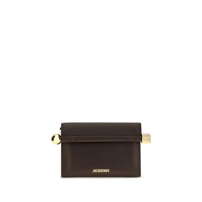 Jacquemus Brown Lamb Ovis Aries Shoulder Bag