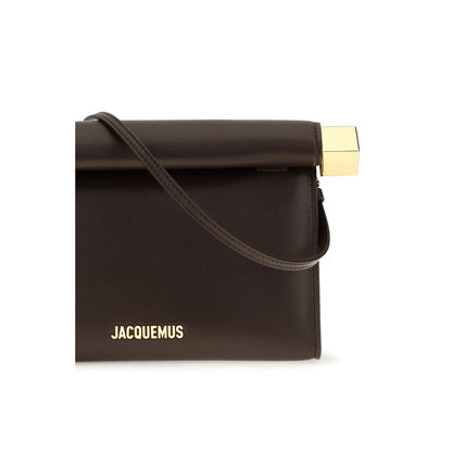 Jacquemus Brown Lamb Ovis Aries Shoulder Bag