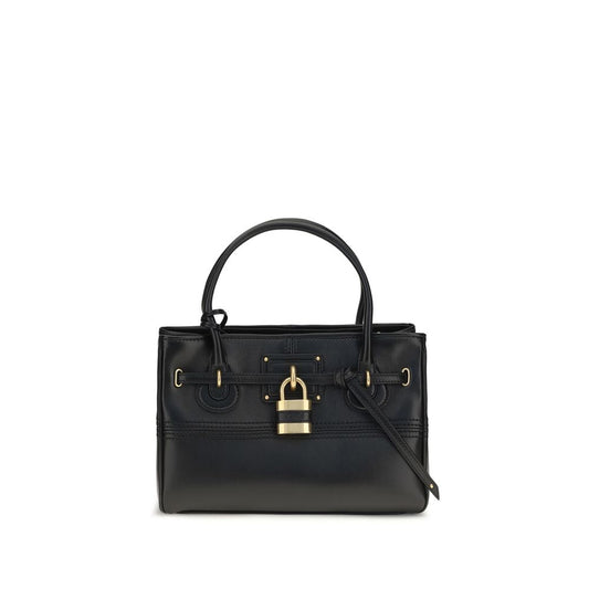 Chloé Black Calf Leather Bos Taurus Shoulder Bag
