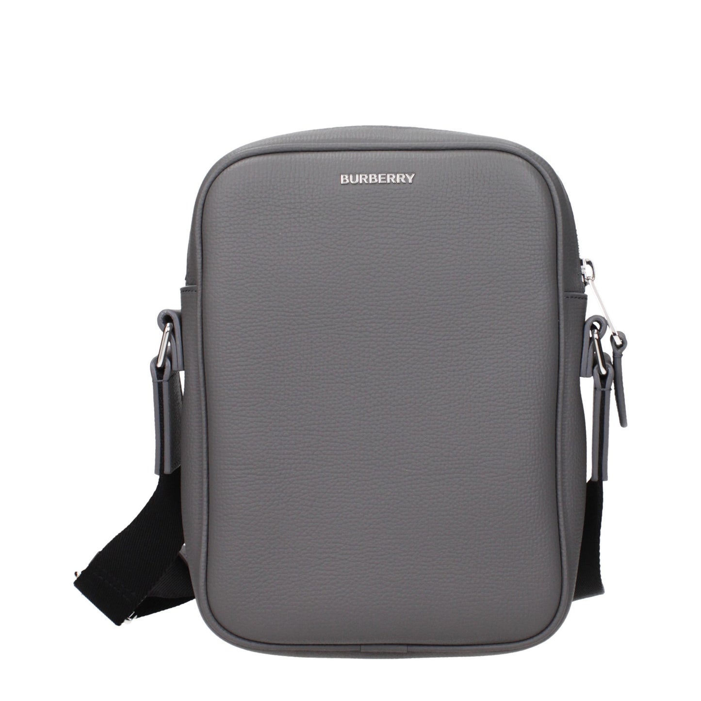 Burberry Gray Leather Crossbody Bag