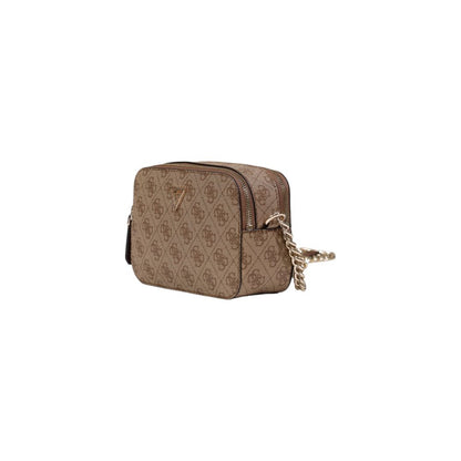 Guess Brown Polyethylene Handbag