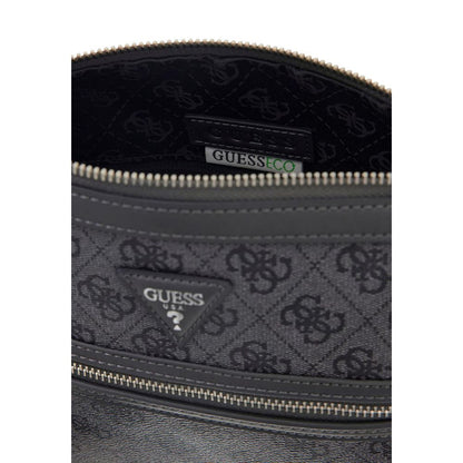 Guess Gray Polyethylene Messenger Bag