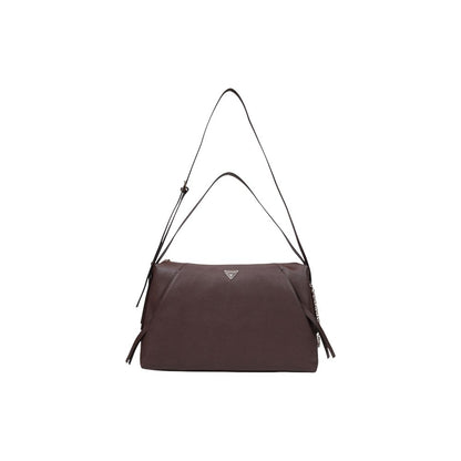 Guess Brown Polyethylene Handbag