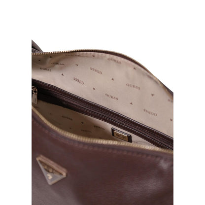 Guess Brown Polyethylene Handbag