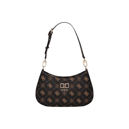 Guess Brown Polyethylene Handbag