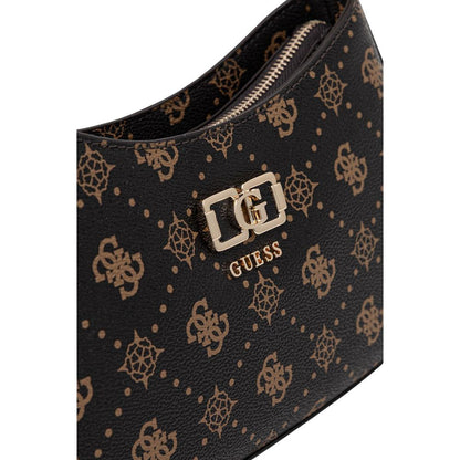 Guess Brown Polyethylene Handbag