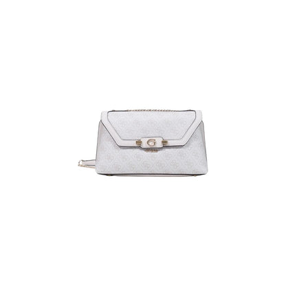 Guess White Polyethylene Handbag