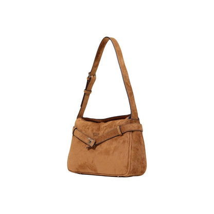 Guess Brown Polyester Handbag