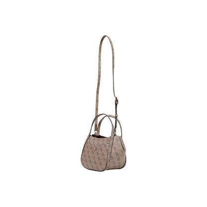 Guess White Polyethylene Handbag