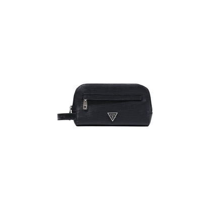 Guess Black Polyethylene Clutch Bag