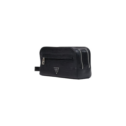Guess Black Polyethylene Clutch Bag