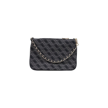 Guess Gray Polyester Handbag