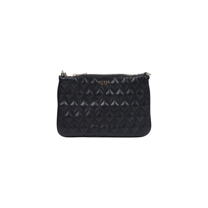 Guess Black Polyethylene Clutch Bag