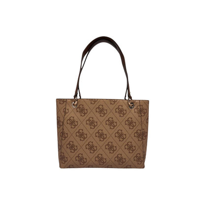 Guess Bicolor Polyethylene Handbag
